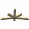 Ekena Millwork Alberta Rough Sawn Timber Gable Bracket, Douglas Fir, 60"W x 30"H x 4"D x 4"F, 12/12 Pitch GBW060X30X0404ALB00RDF - alternate 4